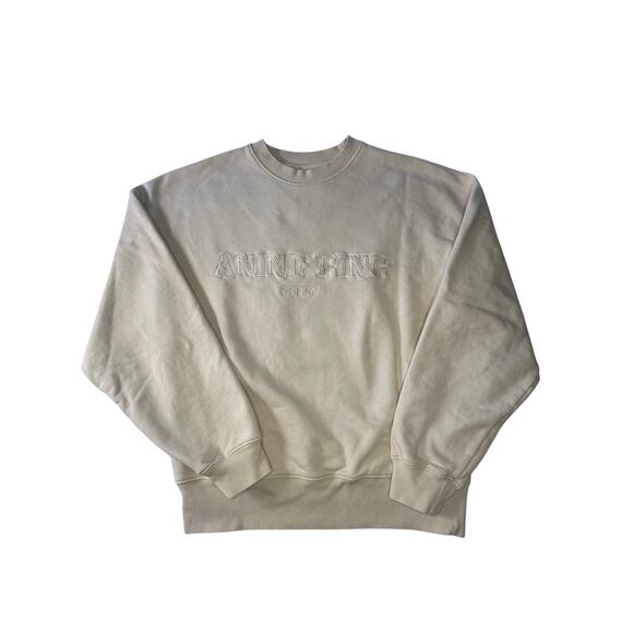 Anine Bing Sport Evan Sweatshirt SMALL - Picture 1 of 7